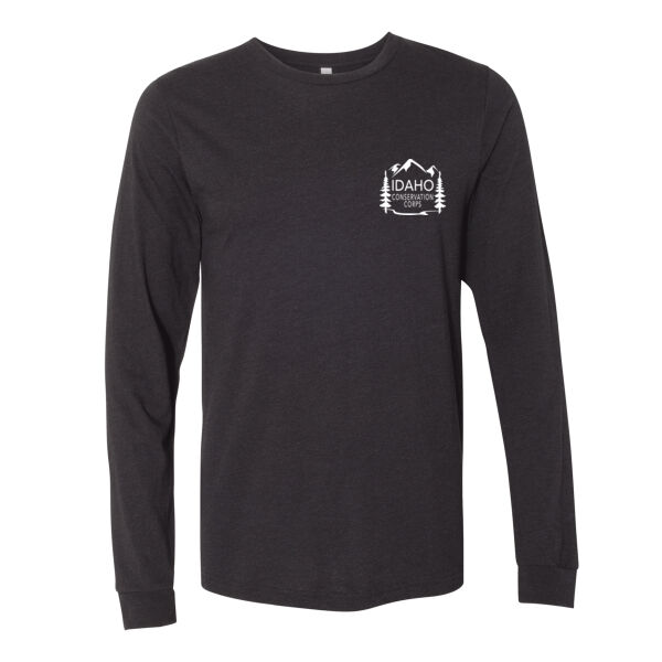 Idaho Conservation Corps Printed - Unisex Heather CVC Long Sleeve Tee Thumbnail