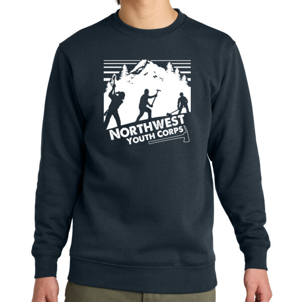 Northwest Youth Corps Printed - Fleece Crew Sweatshirt Thumbnail